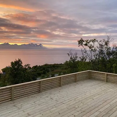 Tatil Evi Lyngen Alps Panorama Russelv