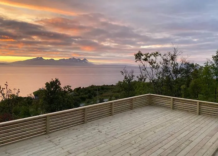 Vakantiehuis Lyngen Alps Panorama Russelv